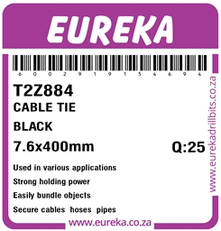 T2Z884 - Cable Tie Black -T2Z884_Label_T